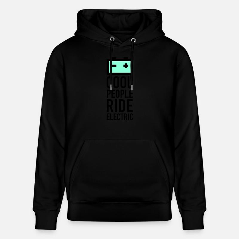 batery_2f - Stanley/Stella Unisex Bio-Hoodie CRUISER  - Schwarz
