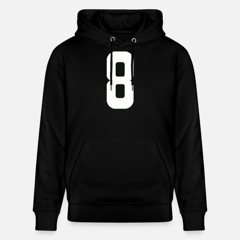 8 - Sweat à capuche bio CRUISER Stanley/Stella Unisexe - noir