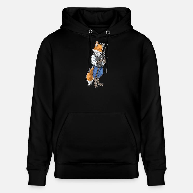 Fox Billiard Cue Sport - Sweat à capuche bio CRUISER Stanley/Stella Unisexe - noir
