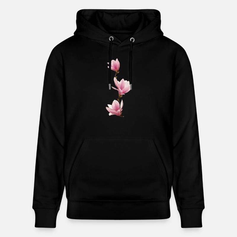 Magnolia - Sweat à capuche bio CRUISER Stanley/Stella Unisexe - noir