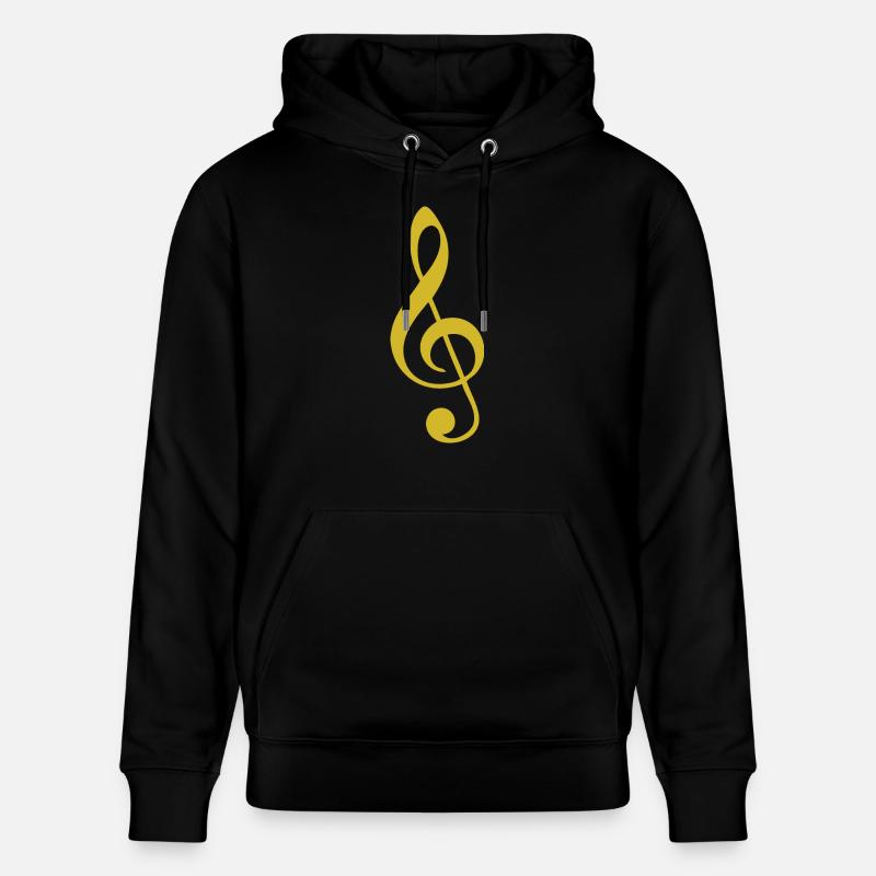 Conception unique de t-shirt clef - Sweat à capuche bio CRUISER Stanley/Stella Unisexe - noir