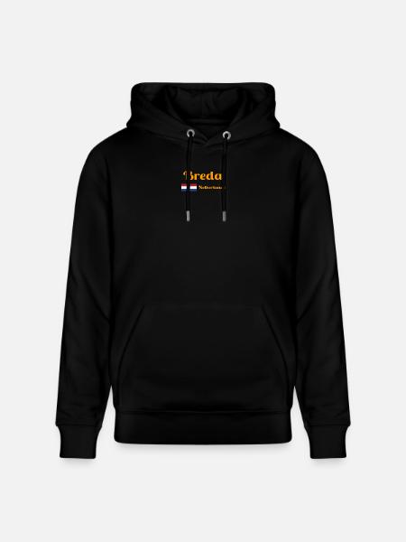 Breda Netherlands- Stylish prints - Stanley/Stella CRUISER Unisex Organic Hoodie - black
