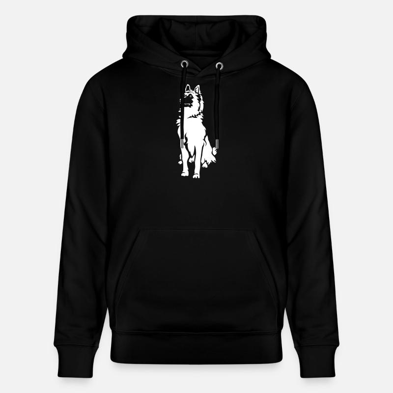 Tervueren « Black Edition » - Sweat à capuche bio CRUISER Stanley/Stella Unisexe - noir
