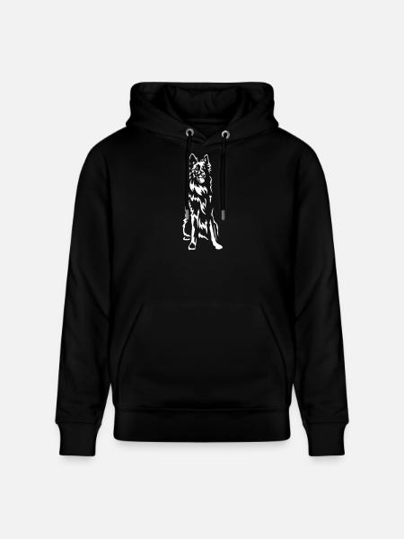 Groenendael "Black Edition" - Stanley/Stella CRUISER Unisex Organic Hoodie - black