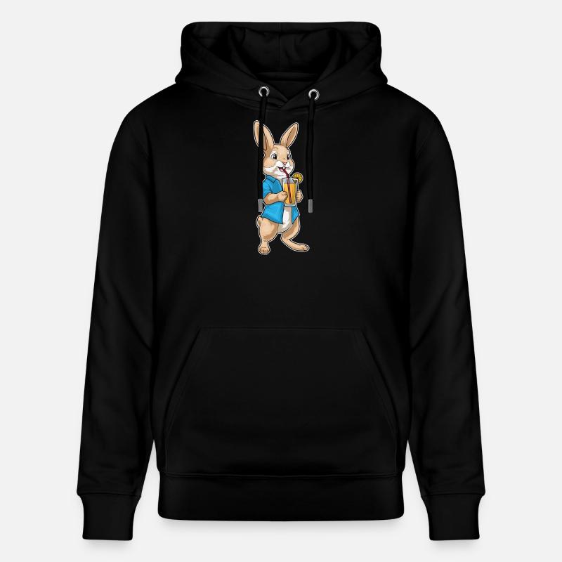 Jus de lapin - Sweat à capuche bio CRUISER Stanley/Stella Unisexe - noir