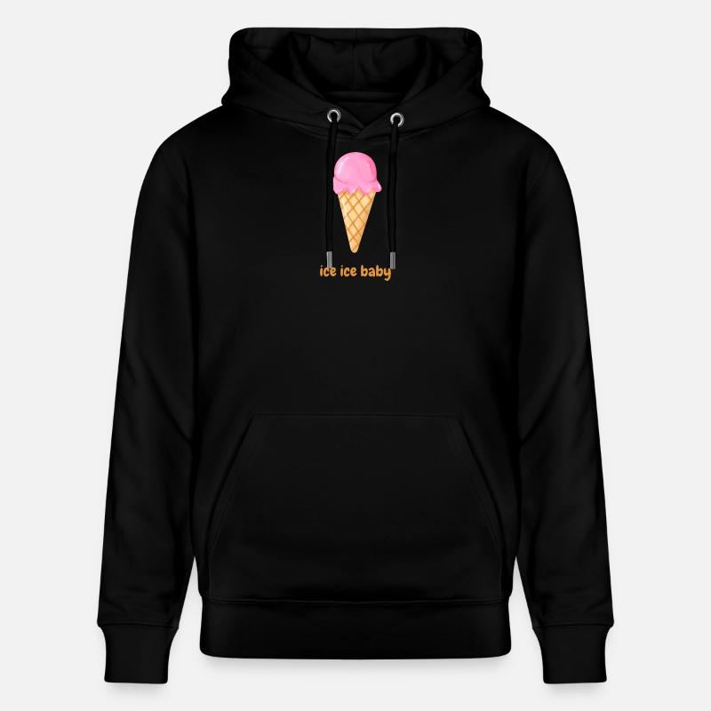 Bébé de la glace - Sweat à capuche bio CRUISER Stanley/Stella Unisexe - noir