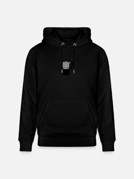 Kaffee - Stanley/Stella Unisex Bio-Hoodie CRUISER - Schwarz