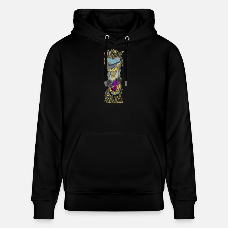 Dunkles Segel II - Stanley/Stella Unisex Bio-Hoodie CRUISER  - Schwarz