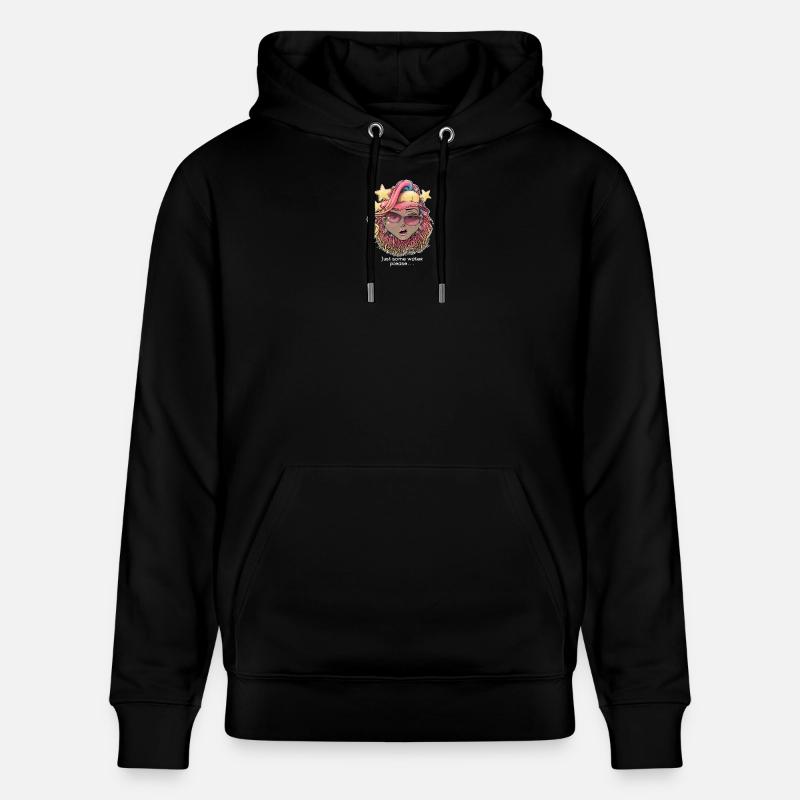 Regenbogen Hitzschlag Mädchen Design - Stanley/Stella Unisex Bio-Hoodie CRUISER  - Schwarz