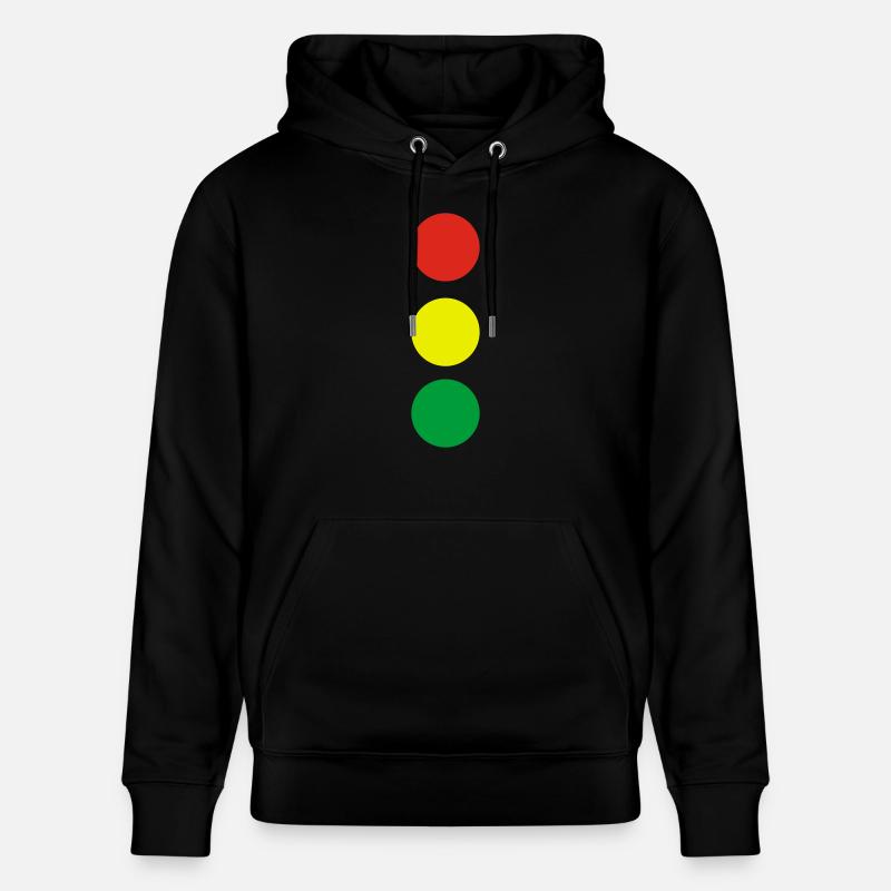 Ampel - Stanley/Stella Unisex Bio-Hoodie CRUISER  - Schwarz