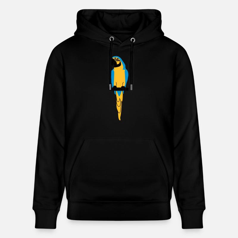 Perroquet - Sweat à capuche bio CRUISER Stanley/Stella Unisexe - noir