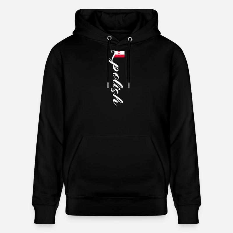 Pologne - Sweat à capuche bio CRUISER Stanley/Stella Unisexe - noir
