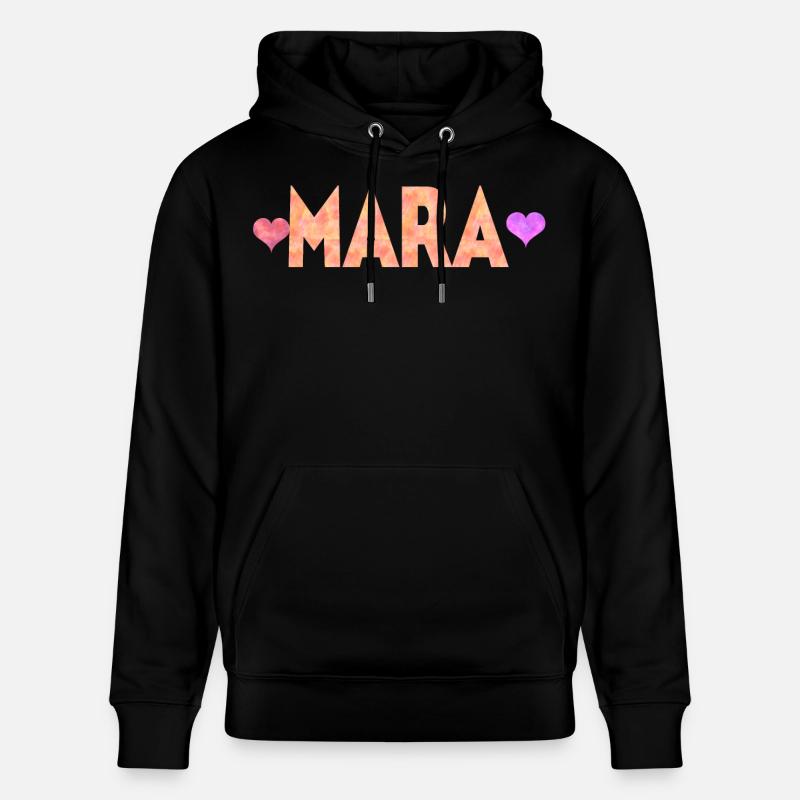 Mara - Sweat à capuche bio CRUISER Stanley/Stella Unisexe - noir