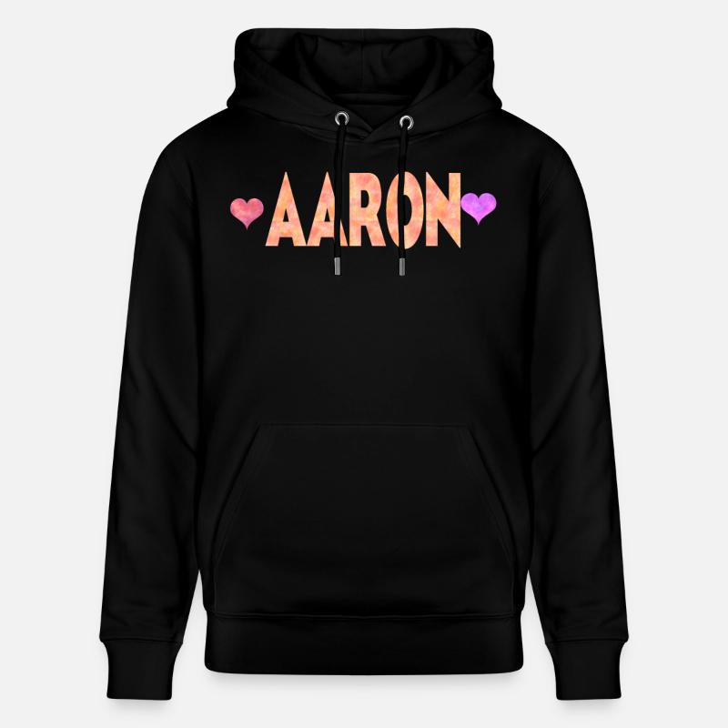 Aaron - Sweat à capuche bio CRUISER Stanley/Stella Unisexe - noir