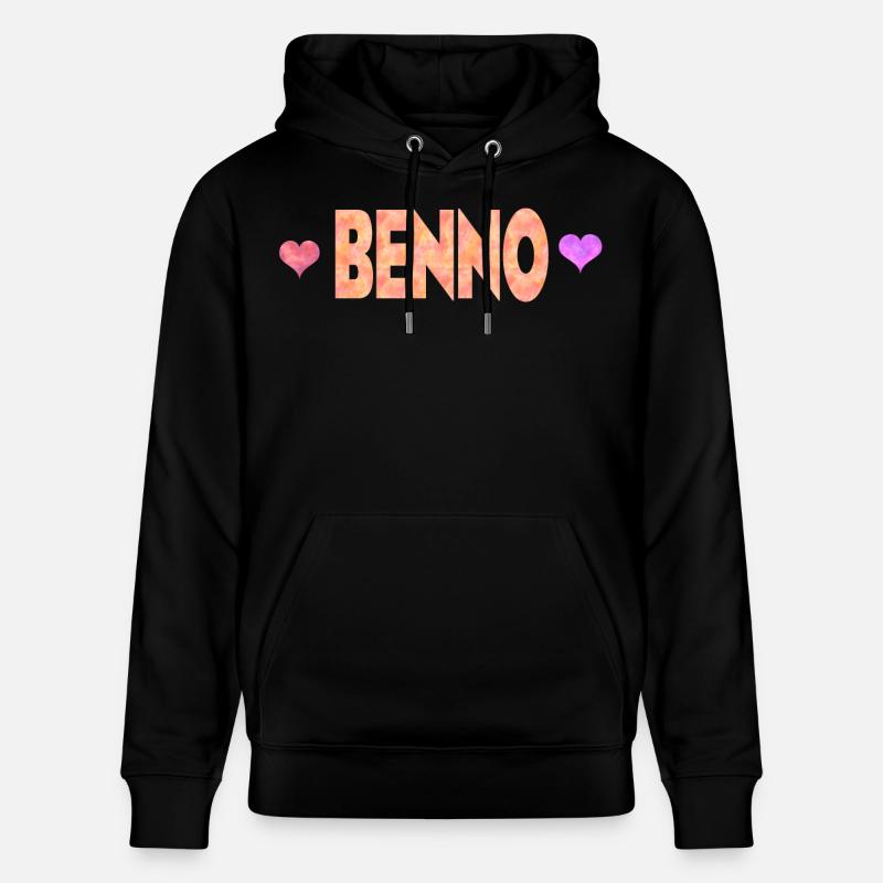 Benno - Sweat à capuche bio CRUISER Stanley/Stella Unisexe - noir