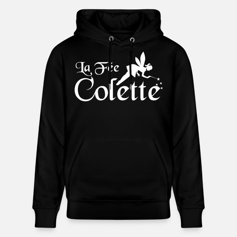La Fée Colette - Sweat à capuche bio CRUISER Stanley/Stella Unisexe - noir