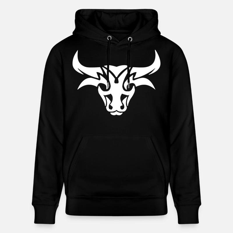 Conception de taureau - Sweat à capuche bio CRUISER Stanley/Stella Unisexe - noir