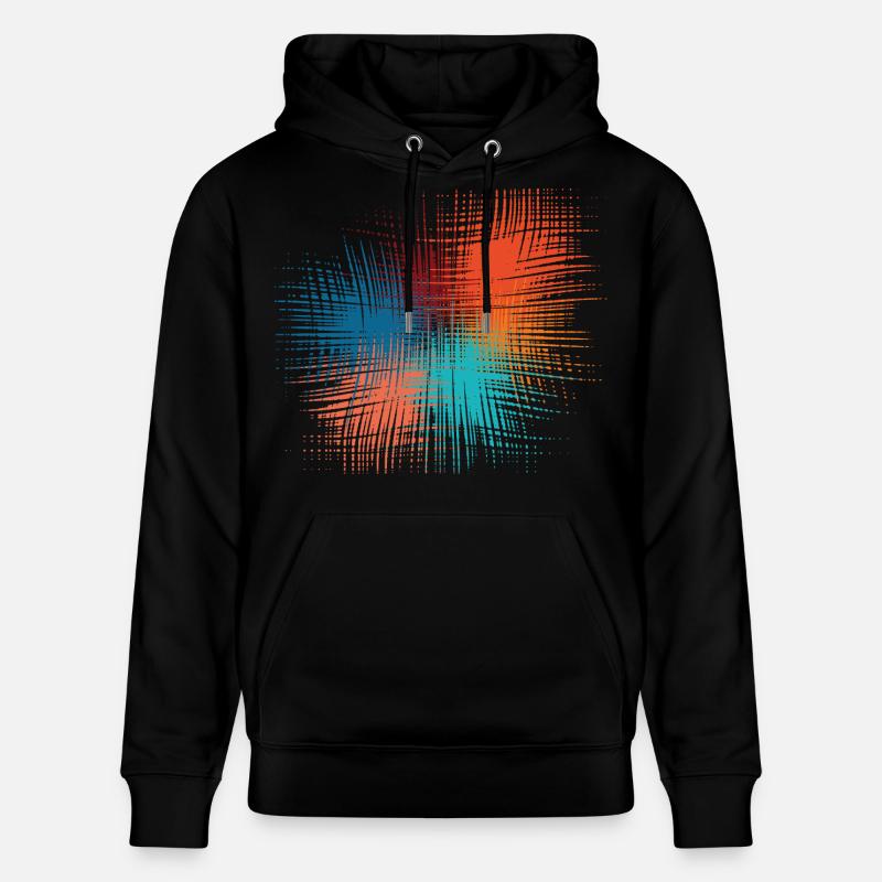 Explosion de couleurs - Sweat à capuche bio CRUISER Stanley/Stella Unisexe - noir