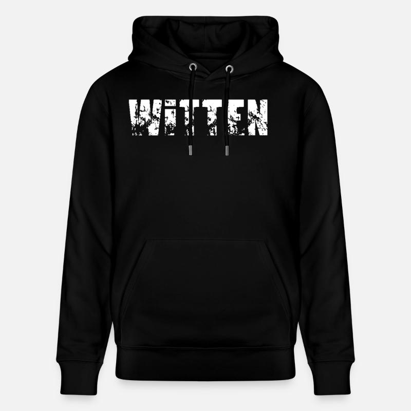 Witten - Sweat à capuche bio CRUISER Stanley/Stella Unisexe - noir