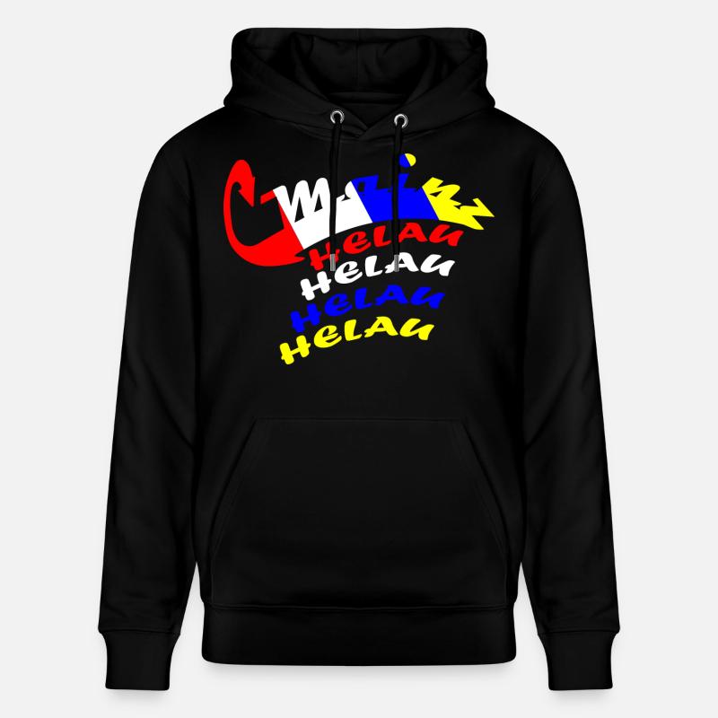 Conception du carnaval de Helau - Sweat à capuche bio CRUISER Stanley/Stella Unisexe - noir