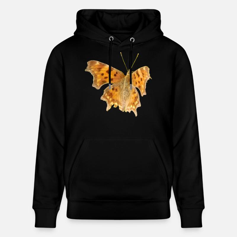 Papillon C-Moth - Sweat à capuche bio CRUISER Stanley/Stella Unisexe - noir