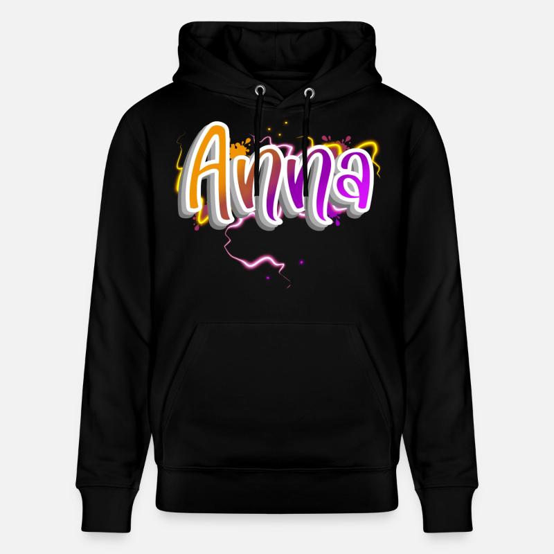 Anna - Sweat à capuche bio CRUISER Stanley/Stella Unisexe - noir