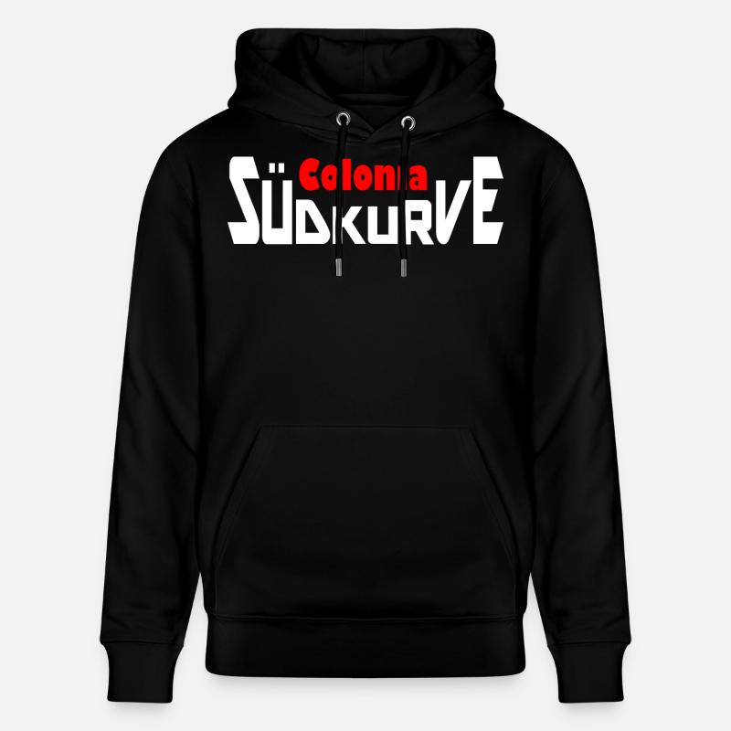 Courbe sud Colonia - Sweat à capuche bio CRUISER Stanley/Stella Unisexe - noir