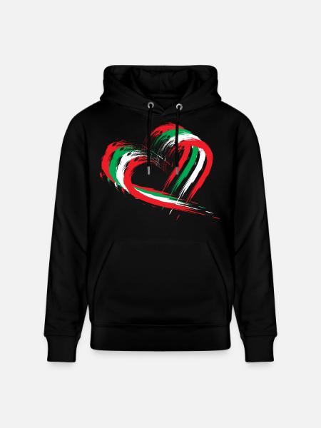 Liban - Sweat à capuche bio CRUISER Stanley/Stella Unisexe - noir