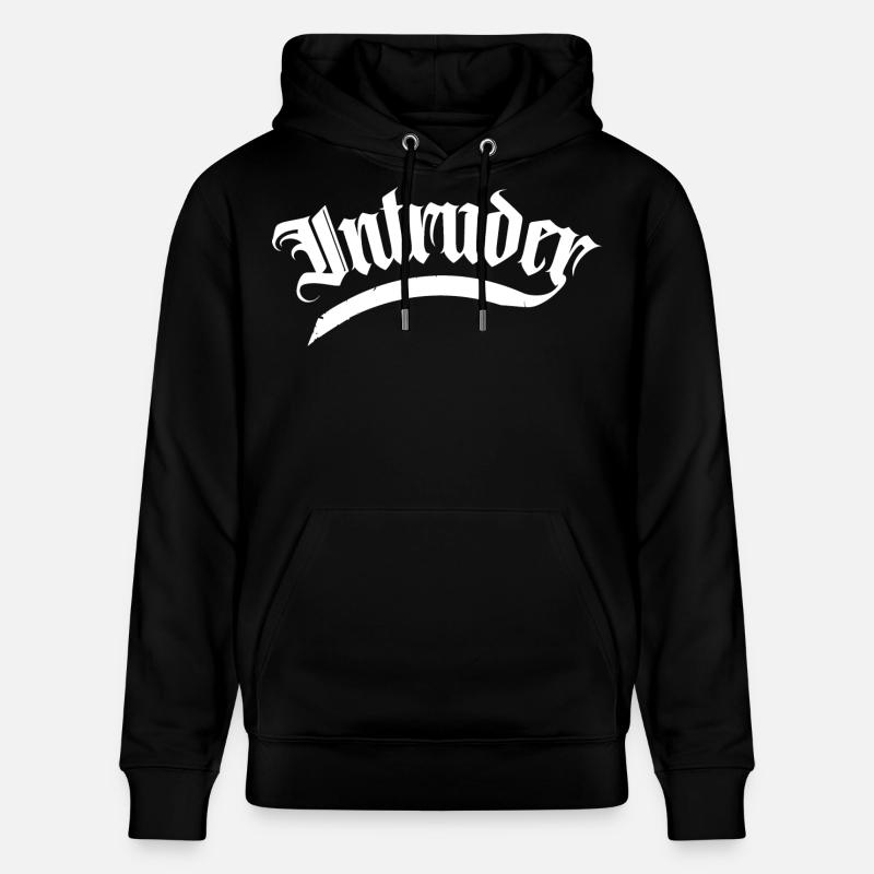 intruder hacker eindringling clan sticker computer - Stanley/Stella Unisex Bio-Hoodie CRUISER  - Schwarz