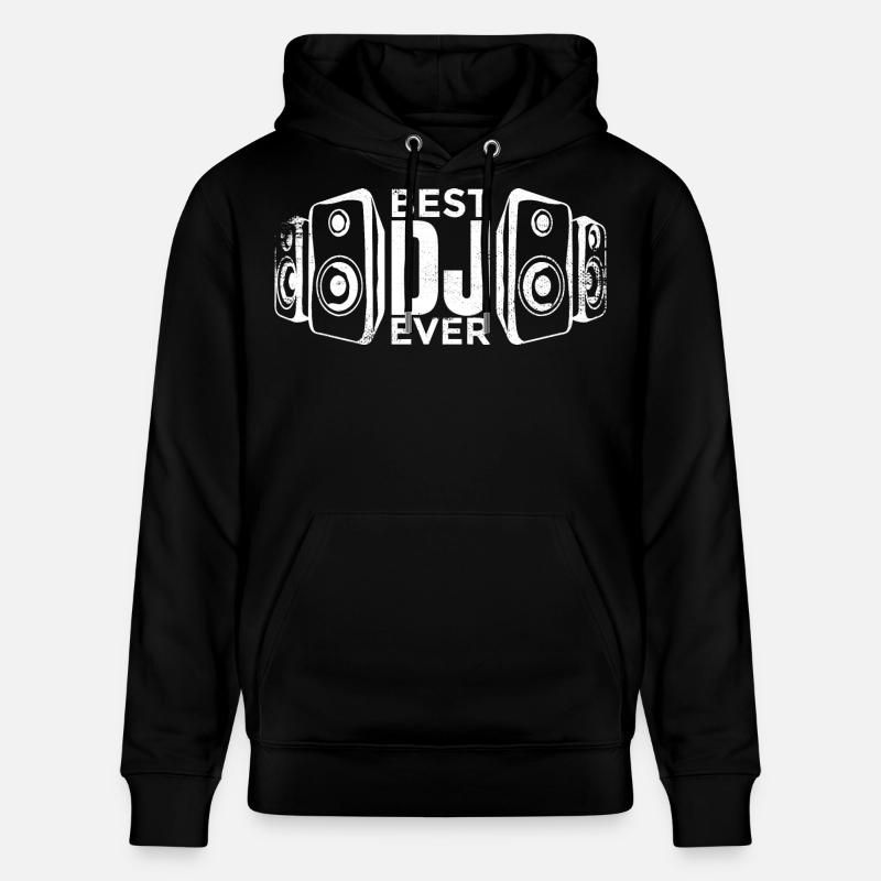 Bester DJ - Stanley/Stella Unisex Bio-Hoodie CRUISER  - Schwarz