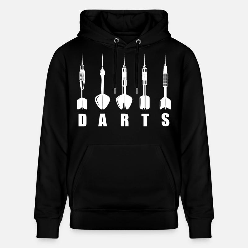 Logo de Dart Darts Darts - Sweat à capuche bio CRUISER Stanley/Stella Unisexe - noir
