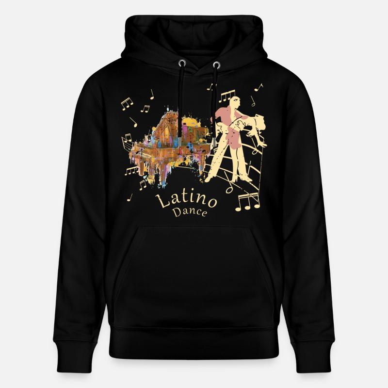 Danseuse latino - Sweat à capuche bio CRUISER Stanley/Stella Unisexe - noir