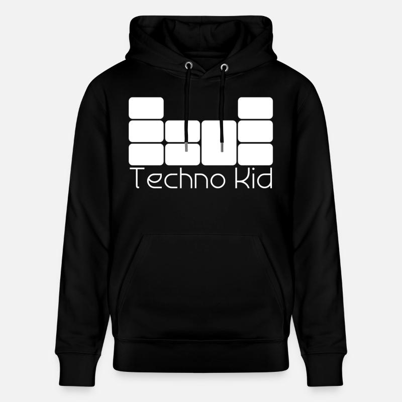 Techno Kid - Sweat à capuche bio CRUISER Stanley/Stella Unisexe - noir