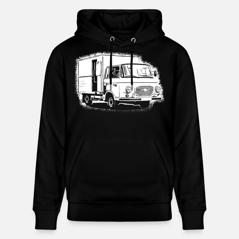 Barka's panel van GDR - Stanley/Stella CRUISER Unisex Organic Hoodie - black
