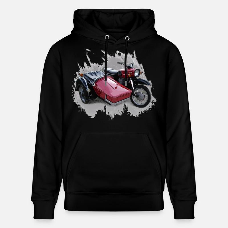 Simson Schwalbe Duo - Stanley/Stella Unisex Bio-Hoodie CRUISER  - Schwarz