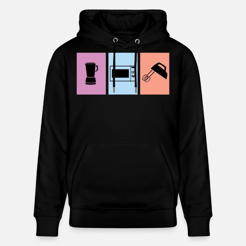 Cuire - Sweat à capuche bio CRUISER Stanley/Stella Unisexe - noir