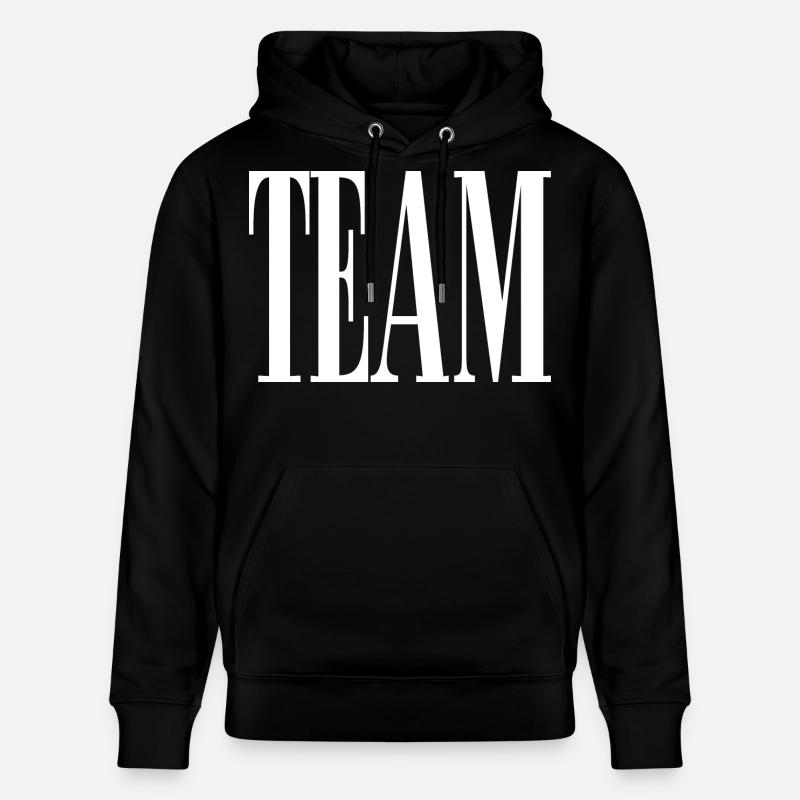 Équipe - Sweat à capuche bio CRUISER Stanley/Stella Unisexe - noir