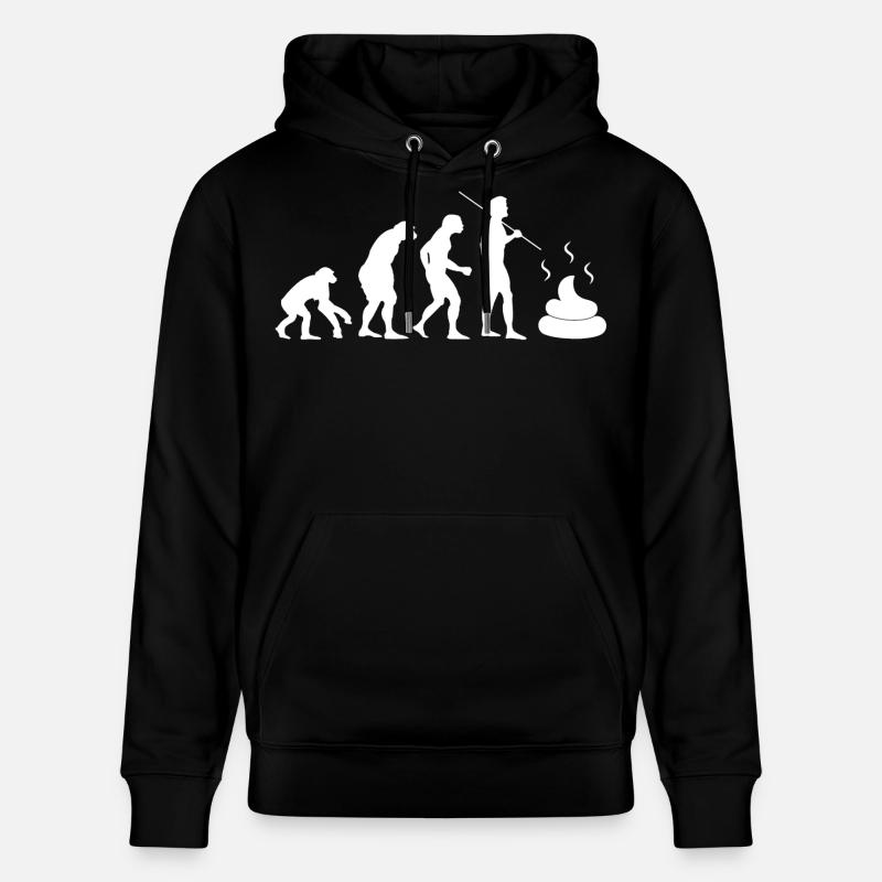 évolution intestinale - Sweat à capuche bio CRUISER Stanley/Stella Unisexe - noir