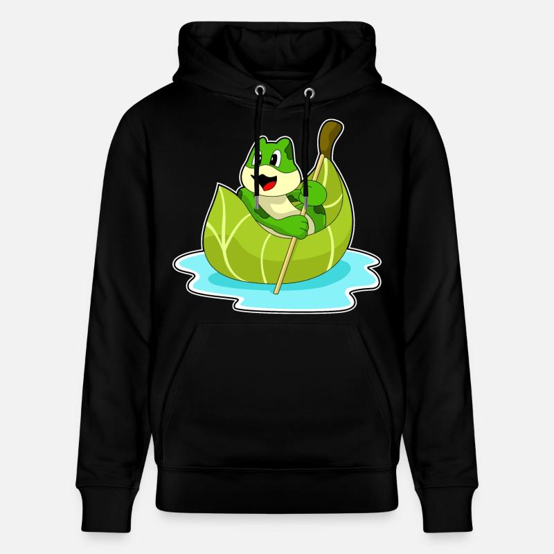Bateau grenouille - Sweat à capuche bio CRUISER Stanley/Stella Unisexe - noir