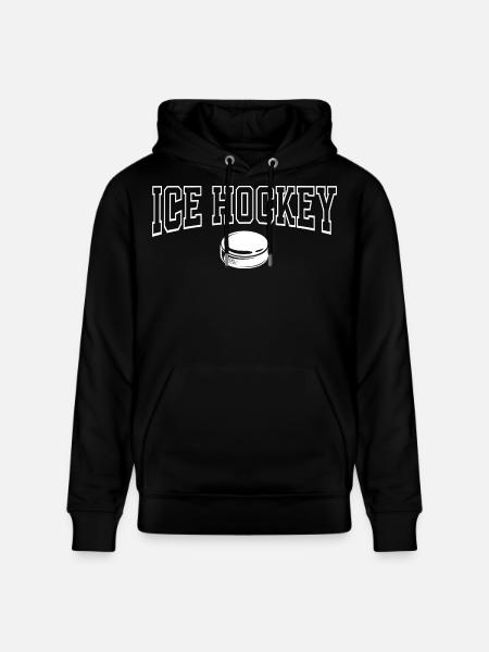 Eishockey  - Stanley/Stella CRUISER Unisex Organic Hoodie - black