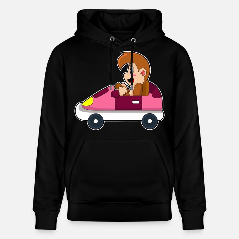 Affe Auto - Stanley/Stella Unisex Bio-Hoodie CRUISER  - Schwarz