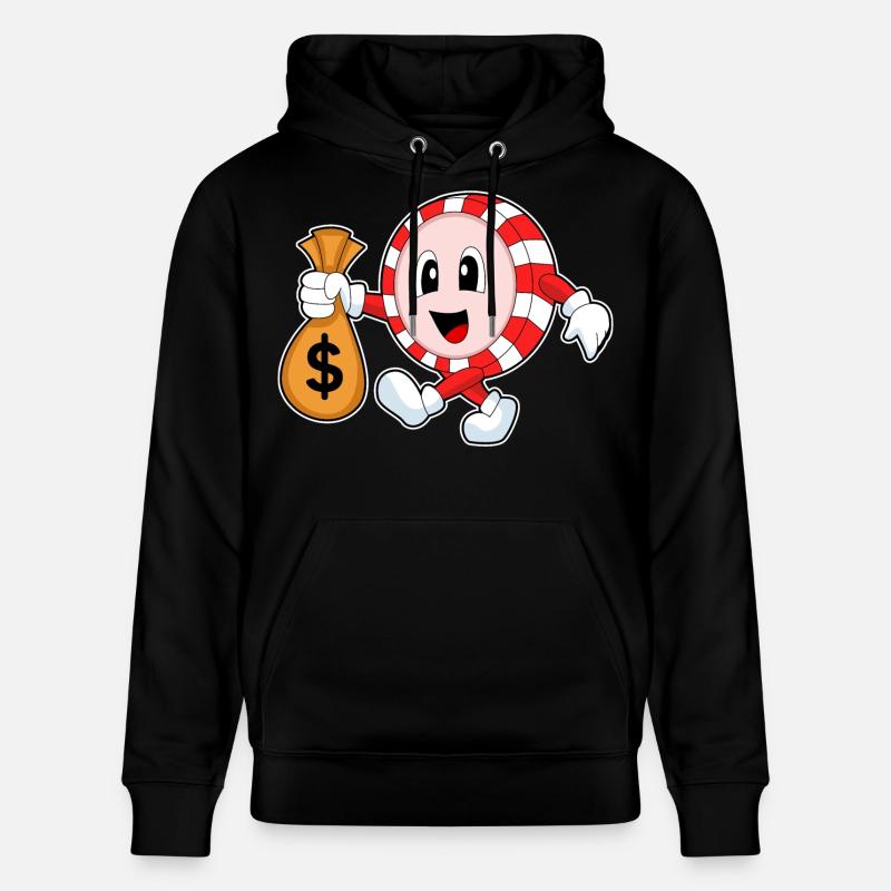 Jetons de poker Poker - Sweat à capuche bio CRUISER Stanley/Stella Unisexe - noir