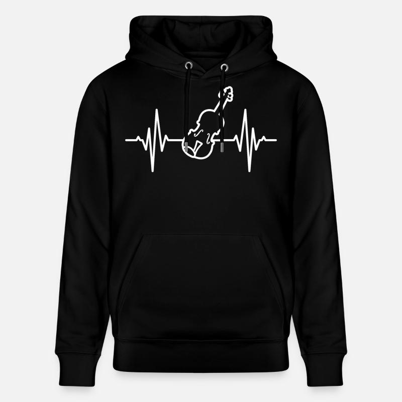 Violin Pulse Pulse - Sweat à capuche bio CRUISER Stanley/Stella Unisexe - noir