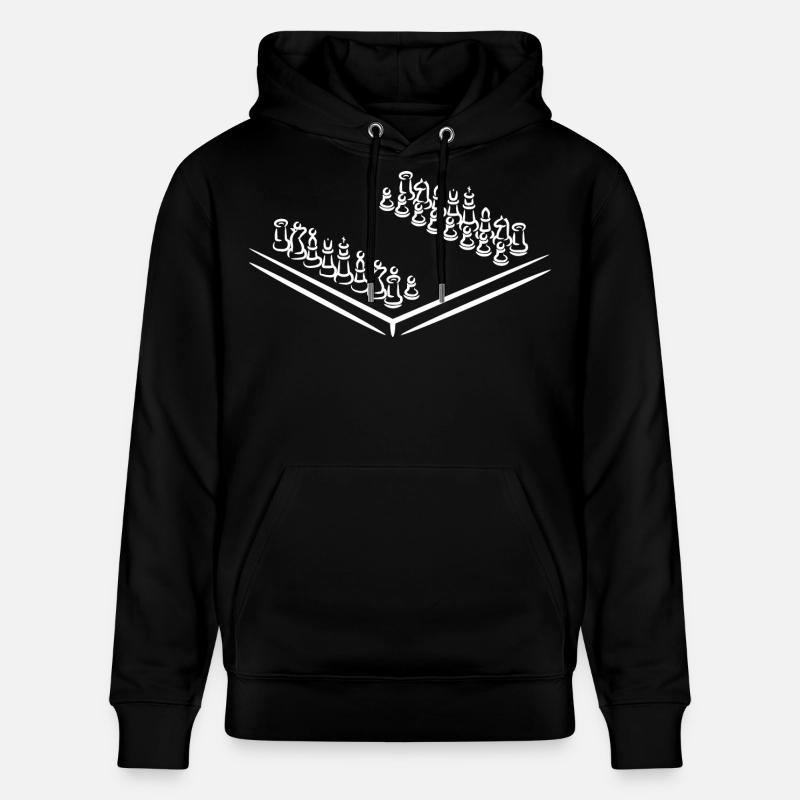 Échecs - Sweat à capuche bio CRUISER Stanley/Stella Unisexe - noir