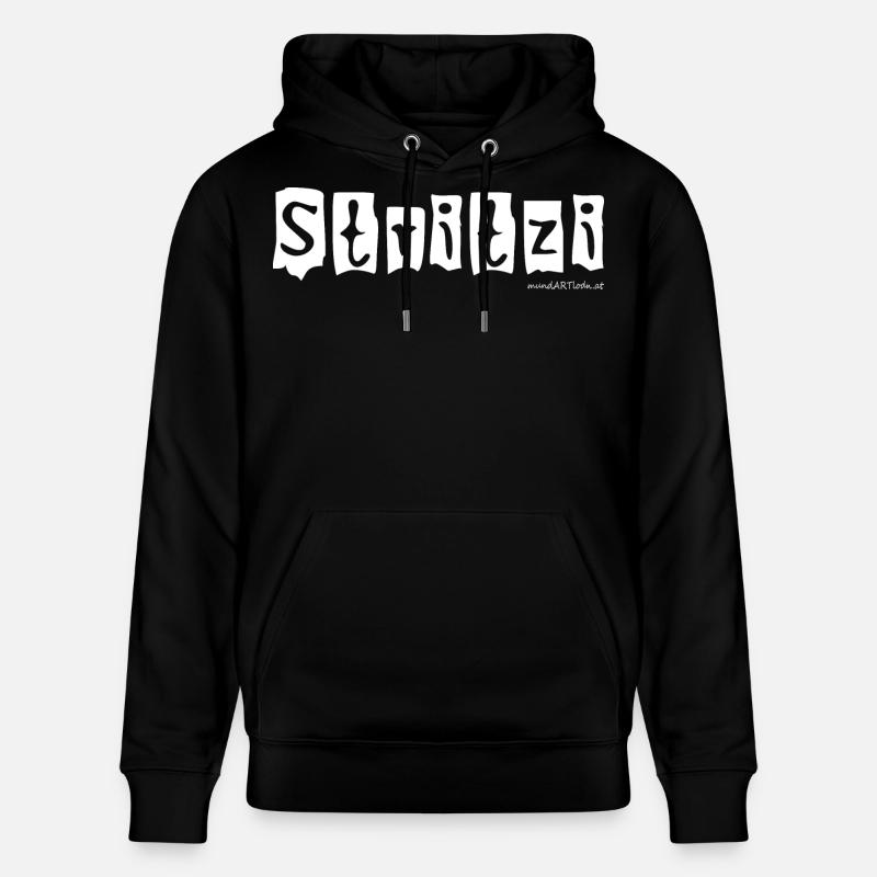 Stritzi - Strolch, effronté, dialecte autrichien - Sweat à capuche bio CRUISER Stanley/Stella Unisexe - noir