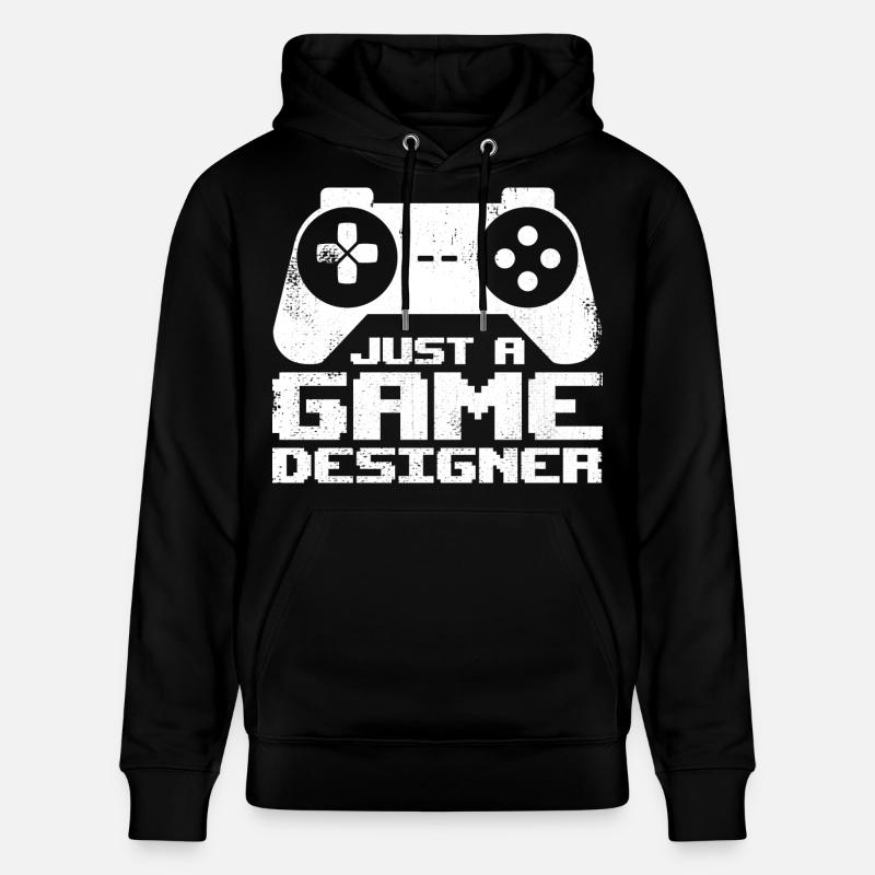 Concepteur de jeux - Sweat à capuche bio CRUISER Stanley/Stella Unisexe - noir