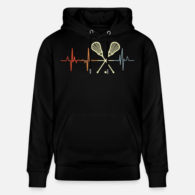 Palpitations de crosse - Sweat à capuche bio CRUISER Stanley/Stella Unisexe - noir