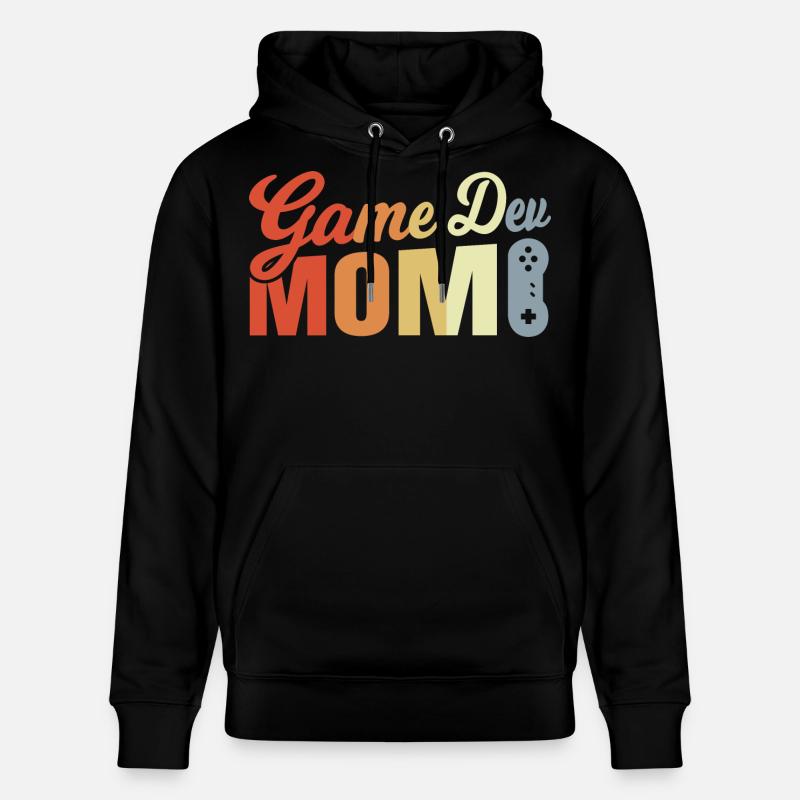 Maman développeuse de jeux - Sweat à capuche bio CRUISER Stanley/Stella Unisexe - noir