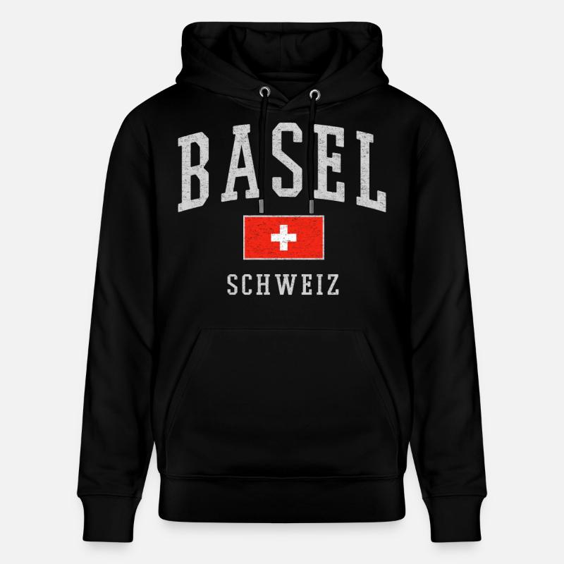 Bâle - Sweat à capuche bio CRUISER Stanley/Stella Unisexe - noir