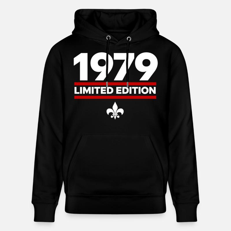 1979 Édition limitée - Sweat à capuche bio CRUISER Stanley/Stella Unisexe - noir